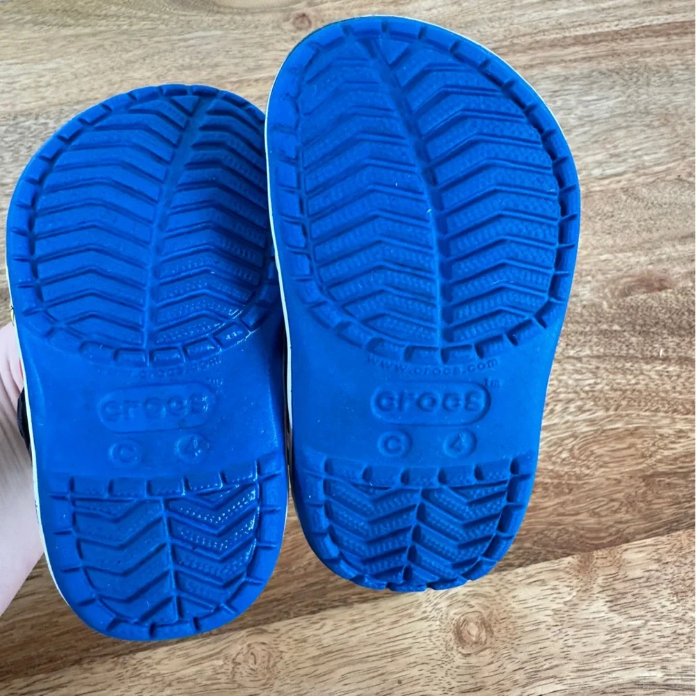 Crocs Mickey Mouse Disney Blue C4 Toddler Baby Shoes‎